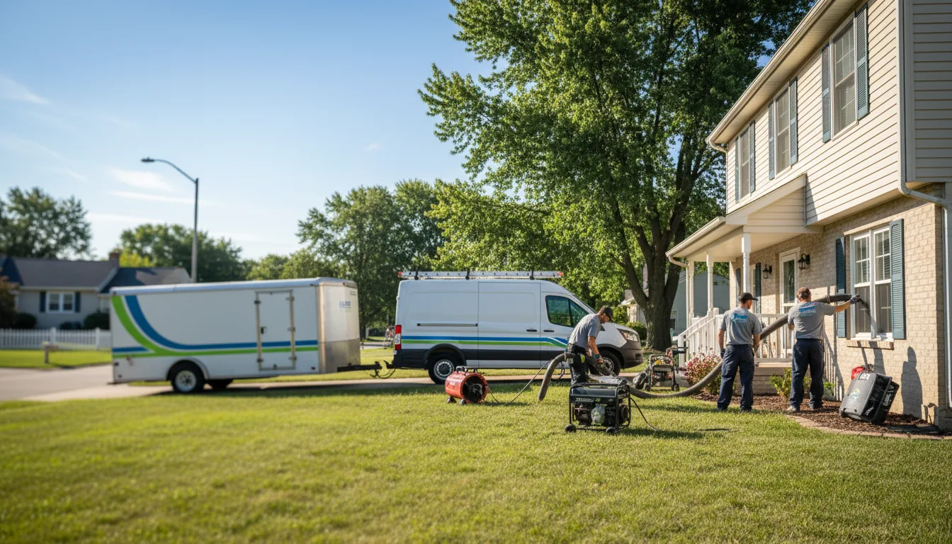 Flooded Basement Restoration And Cleanup With Repair in Little Rock Air Force Base, AR near me
